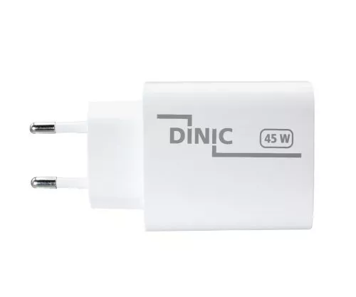 DINIC Chargeur / adaptateur secteur USB C 45W Chargeur rapide Power Delivery 3.0, technologie PPS